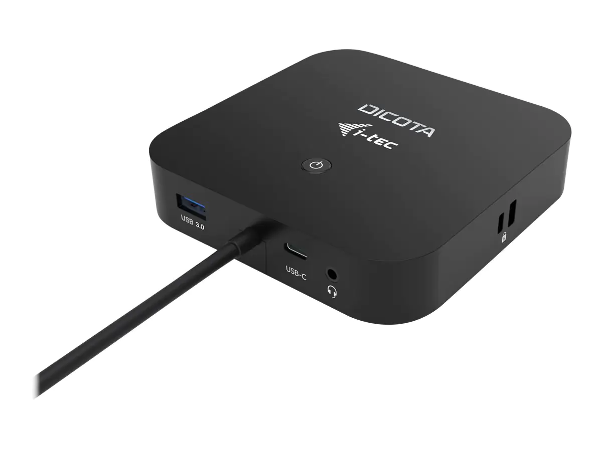 Dicota i-tec - Dockingstation - USB-C - DP, HDMI - 1GbE - 112 Watt
