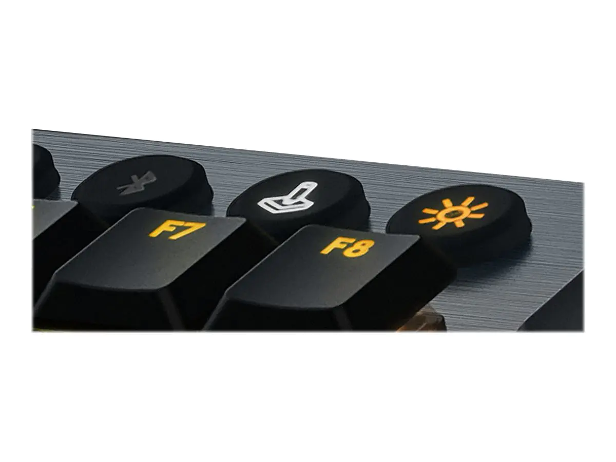 Logitech Gaming G915 - Tastatur - Hintergrundbeleuchtung - kabellos - USB, Bluetooth, 2.4 GHz - QWERTZ - Deutsch - Tastenschalter: GL Tactile - Schwarz