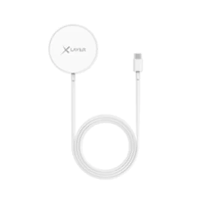 Xlayer 219048, Drinnen, USB, 15 V, Kabelloses Aufladen, 1,5 m, Weiß