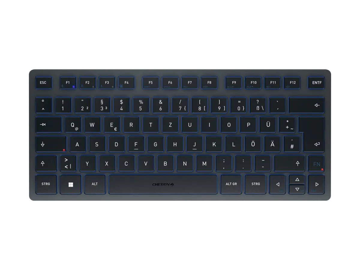 Cherry KW 7100 MINI BT - Tastatur - kabellos