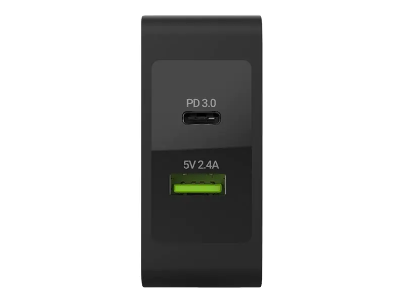 Green Cell Netzteil - 45 Watt - PD 3.0 - 2 Ausgabeanschlussstellen (USB, USB-C) CHAR10