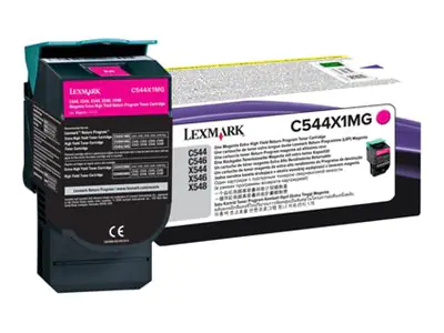 Lexmark Besonders hohe Ergiebigkeit - Magenta C544X1MG