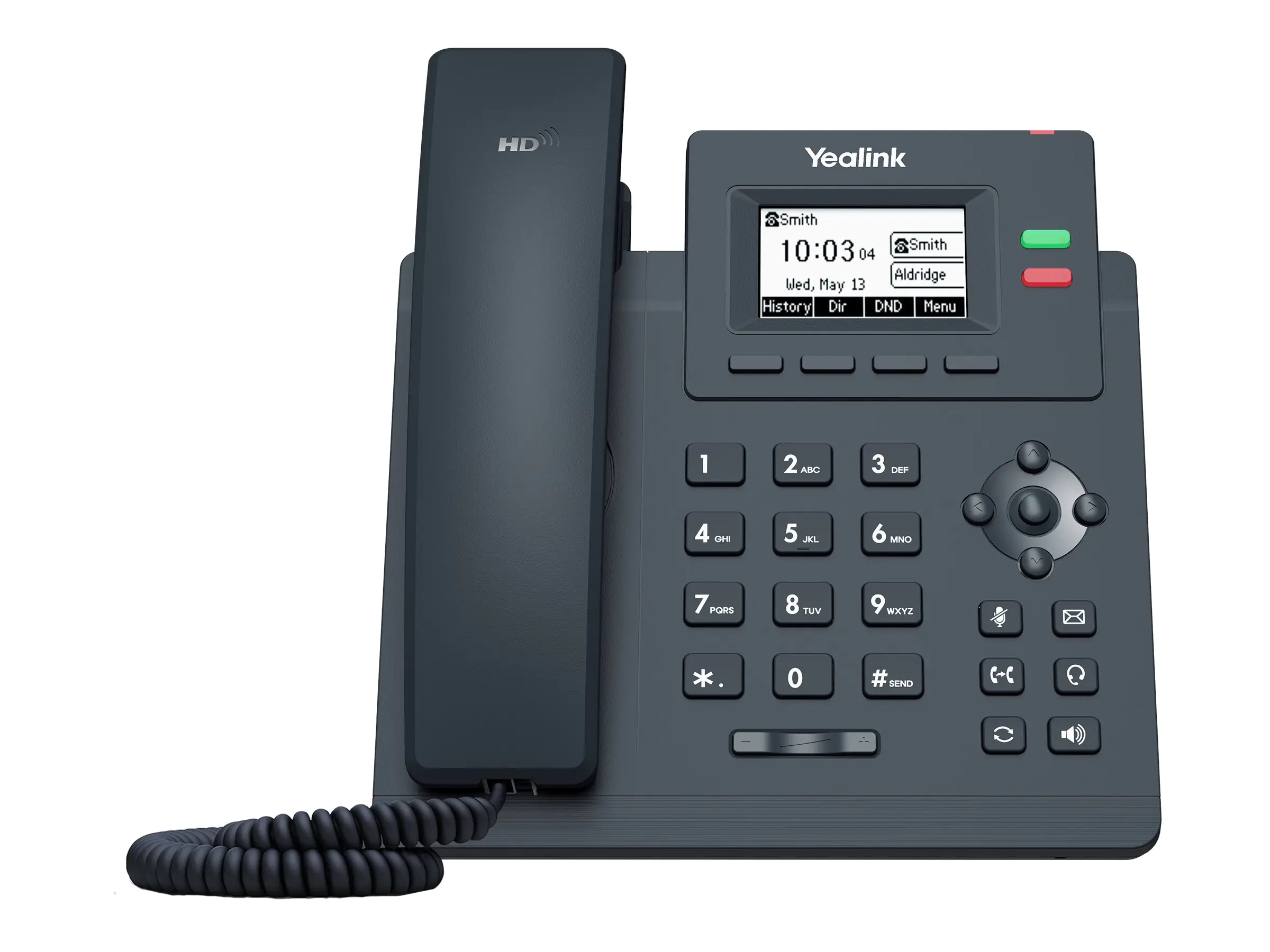 Yealink SIP-T31G - VoIP-Telefon - fünfwegig Anruffunktion - SIP, SIP v2, SRTP - 2 Leitungen - Classic Gray Yealink SIP-T31G - VoIP-Telefon - fünfwegig Anruffunktion - SIP, SIP v2, SRTP - 2 Leitungen - Classic Gray