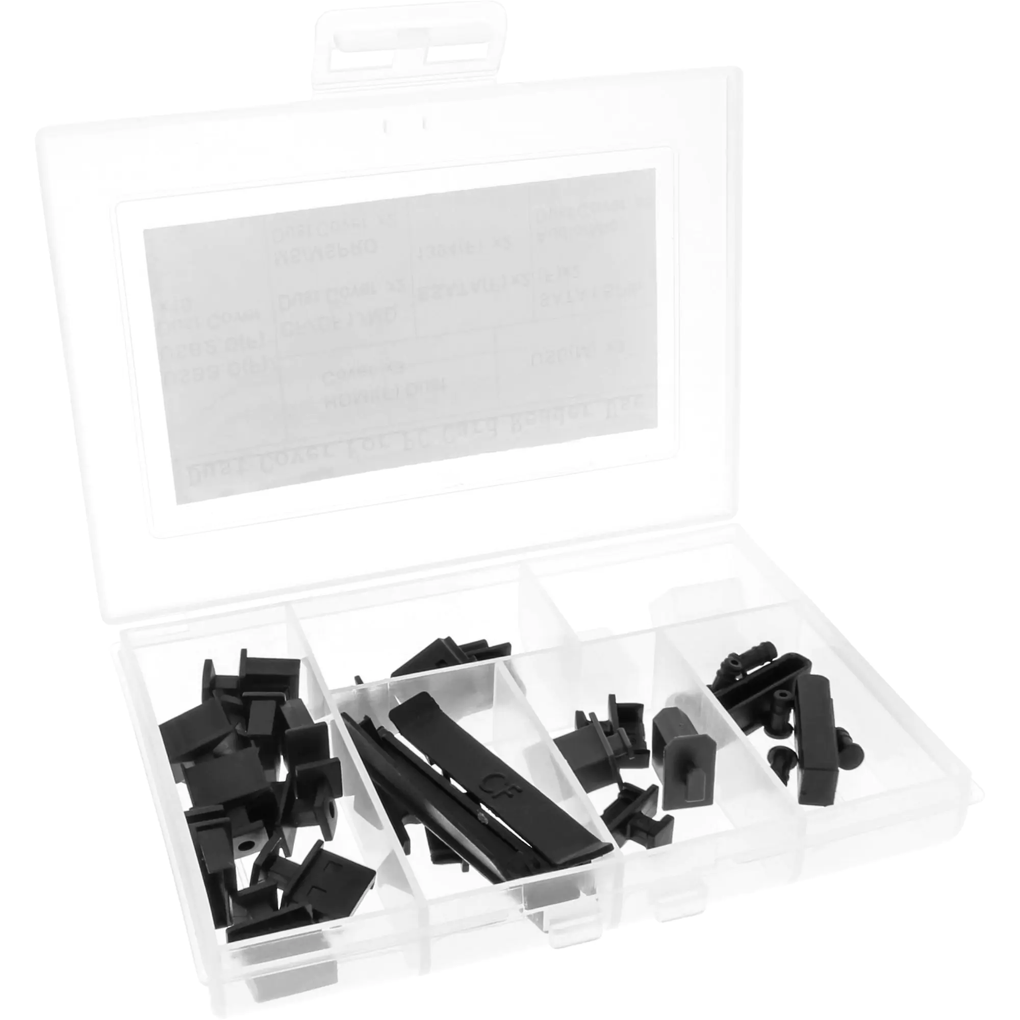 InLine Dust Cover Set for Front Panel and Card Reader - Staubschutz für Anschluss InLine Dust Cover Set for Front Panel and Card Reader - Staubschutz für Anschluss