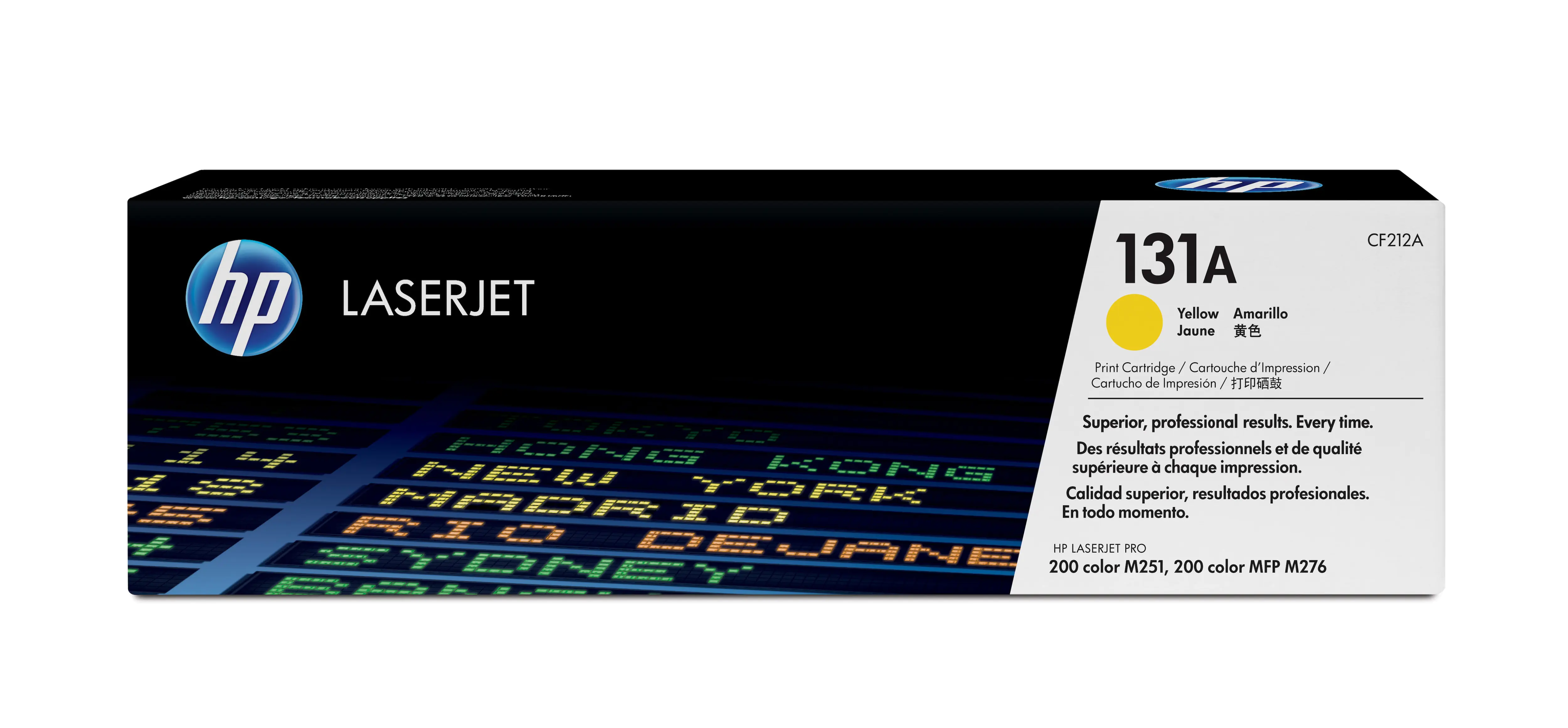 HP 131A - Gelb - original - LaserJet - Tonerpatrone (CF212A) - für LaserJet Pro 200 M251n, 200 M251nw, 200 M276nw, MFP M276n, MFP M276nw HP 131A - Gelb - original - LaserJet - Tonerpatrone (CF212A) - für LaserJet Pro 200 M251n, 200 M251nw, 200 M276nw, MFP M276n, MFP M276nw