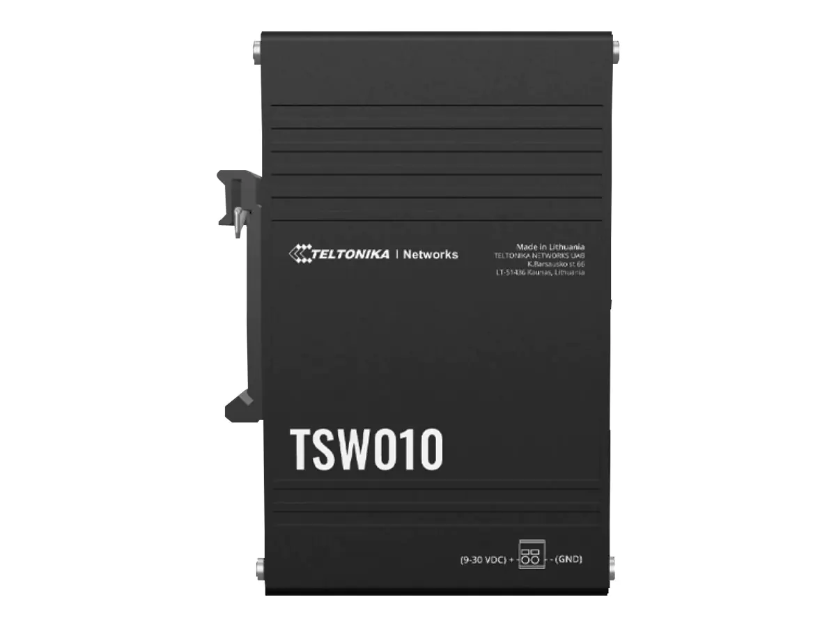 Teltonika TSW010 - Switch - 5 x 10/100 - an DIN-Schiene montierbar TSW010000000