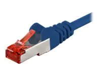 goobay - Patch-Kabel - RJ-45 (M) zu RJ-45 (M) - 3 m - SFTP, PiMF - CAT 6 - geformt - Blau goobay - Patch-Kabel - RJ-45 (M) zu RJ-45 (M) - 3 m - SFTP, PiMF - CAT 6 - geformt - Blau
