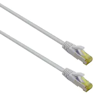 Helos ultra flex - Patch-Kabel - RJ-45 (M) zu RJ-45 (M) - 15 m - S/FTP - CAT 6a - halogenfrei - Grau Helos ultra flex - Patch-Kabel - RJ-45 (M) zu RJ-45 (M) - 15 m - S/FTP - CAT 6a - halogenfrei - Grau