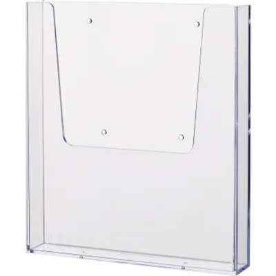 helit Wandprospekthalter H2350202 A4 1Fach PS transparent helit Wandprospekthalter H2350202 A4 1Fach PS transparent