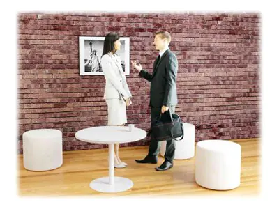 easyDesk Loungetisch G80.13.13 80cm weiß