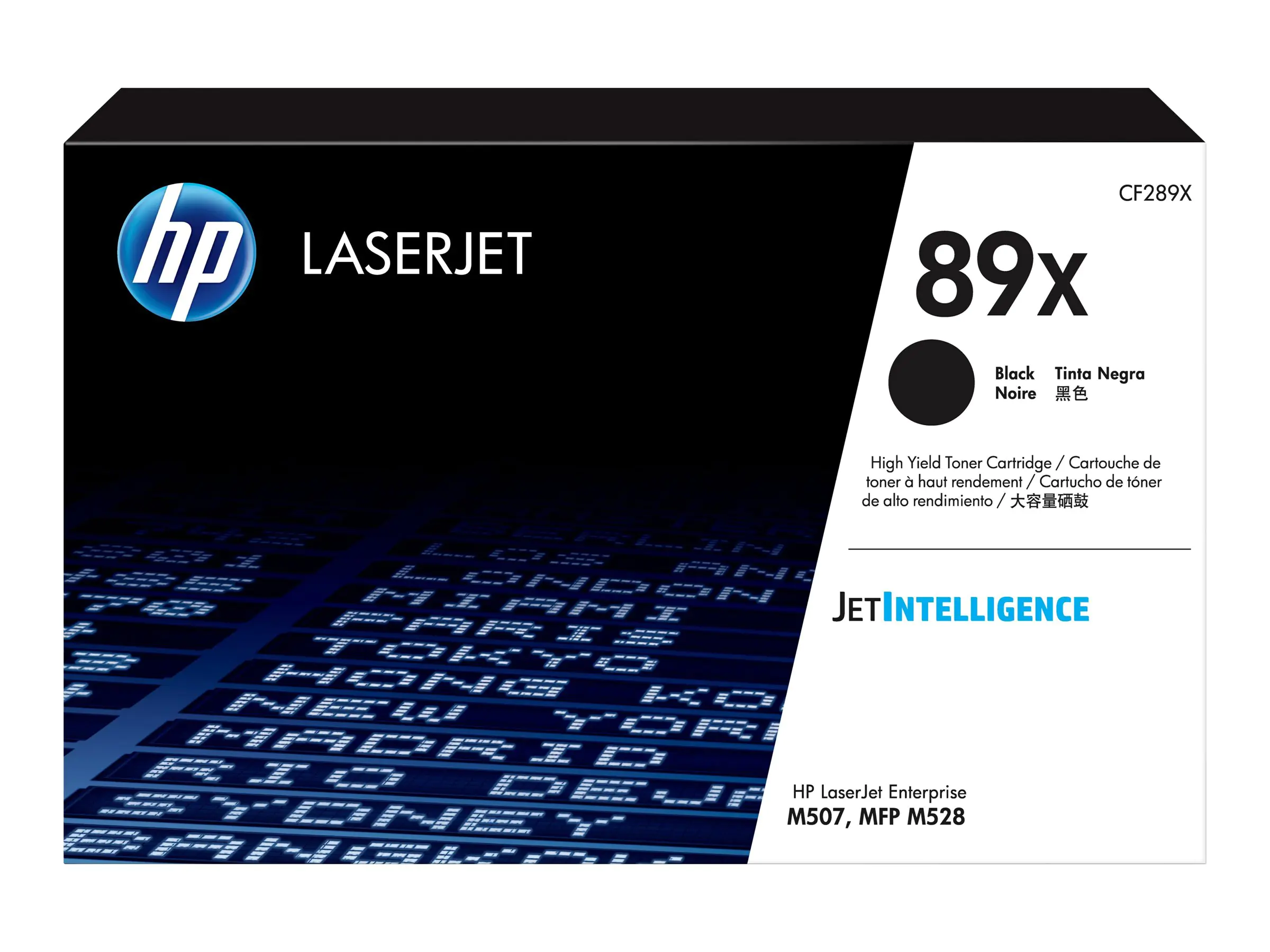 HP 89X - Mit hoher Kapazität - Schwarz - original - LaserJet - Tonerpatrone (CF289X)