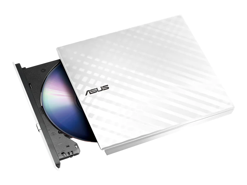 ASUS SDRW-08D2S-U LITE - Laufwerk - DVD±RW (±R DL) / DVD-RAM - 8x/8x/5x - USB 2.0 - extern - weiß ASUS SDRW-08D2S-U LITE - Laufwerk - DVD±RW (±R DL) / DVD-RAM - 8x/8x/5x - USB 2.0 - extern - weiß