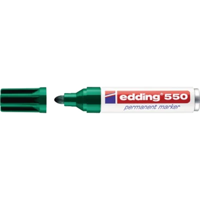 edding Permanentmarker 550 4-550004 3-4mm Rundspitze nachfüllbar gn edding Permanentmarker 550 4-550004 3-4mm Rundspitze nachfüllbar gn