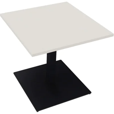 Bespr.ti Rechteck Tellerfuß Quadrat B800xT800xH720 an/Weiß Bespr.ti Rechteck Tellerfuß Quadrat B800xT800xH720 an/Weiß