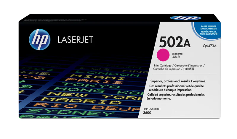 HP 502A - Magenta - original - LaserJet - Tonerpatrone (Q6473A)