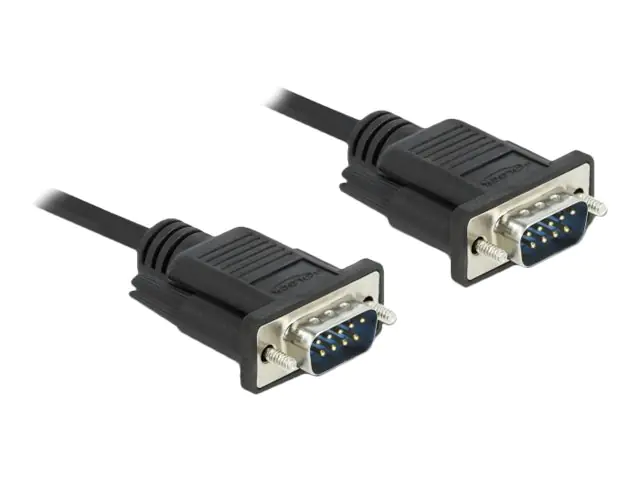 Delock Kabel seriell - DB-9 (M) zu DB-9 (M) 86576