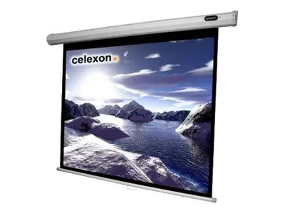 Celexon Economy Manual Screen - Leinwand - Deckenmontage möglich, geeignet für Wandmontage - 275 cm (108") - 4:3 - weiß