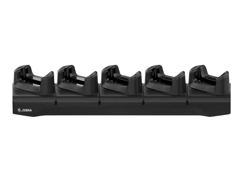 Zebra - Handheld-Ladestation - Ethernet, USB - Ausgangsanschlüsse: 5 - 48.3 cm (19") - für Zebra TC22, TC27