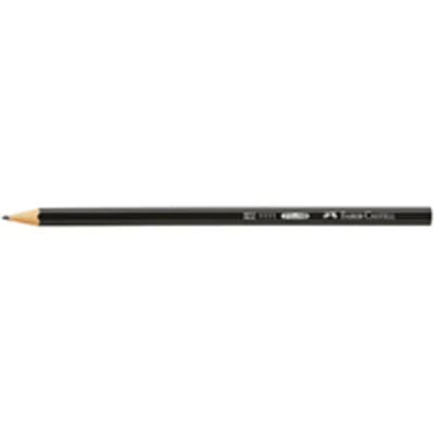 Faber-Castell Bleistift 111100 Sechseckform HB schwarz