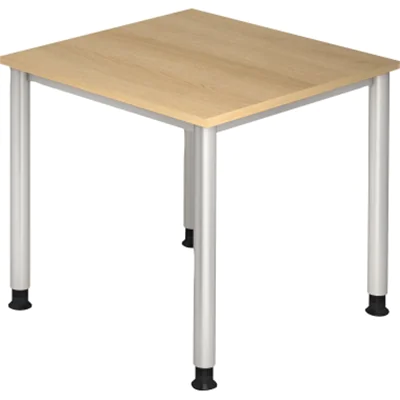 Hammerbacher Schreibtisch VHS08/E/S 80x80cm eiche Hammerbacher Schreibtisch VHS08/E/S 80x80cm eiche