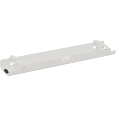Kabelkanal horizontal beidseitig abklappbar für Tische B1400mm ws