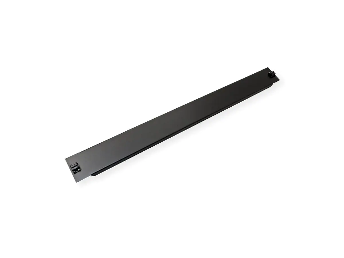 VALUE Rack - Leerkonsole - snap-in - Jet Black, RAL 9005 - 1U - 48.3 cm (19") 26.99.0003