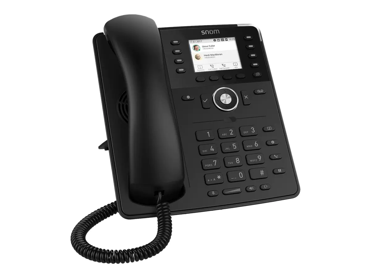 Snom D735 - VoIP-Telefon - dreiweg Anruffunktion - VoIP-Telefon - Voice-Over-IP 4389