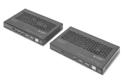 DIGITUS DS-55523 - Sender und Empfänger - KVM-/Audio-/USB-/serieller Extender - HDBaseT 3.0 - bis zu 100 m