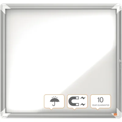 Nobo Schaukasten 1902578 für den Außenbereich 75,2x69,2x4,5cm silber Nobo Schaukasten 1902578 für den Außenbereich 75,2x69,2x4,5cm silber