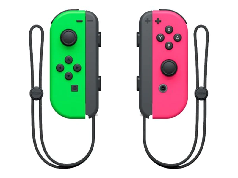 NINTENDO Joy-Con(Left & Right) - Game Pad - kabellos - Neongrün, Neon Pink (Packung mit 2) - für Nintendo Switch