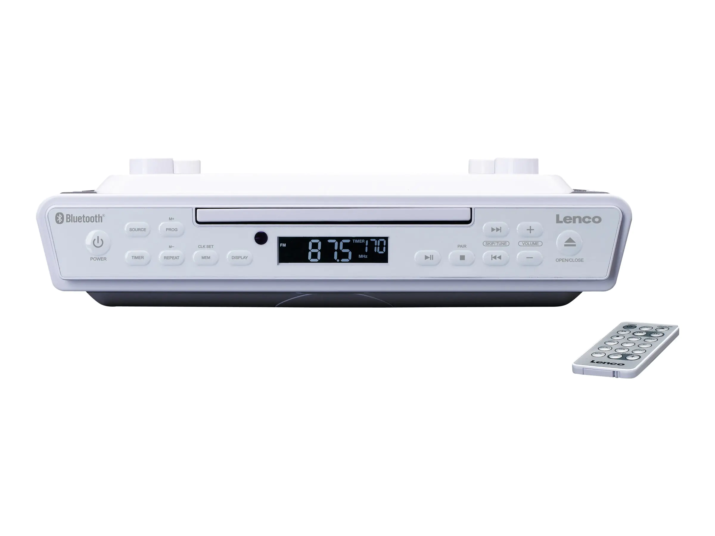 Lenco KCR-150 - Audiosystem - 2 x 2.3 Watt - weiß