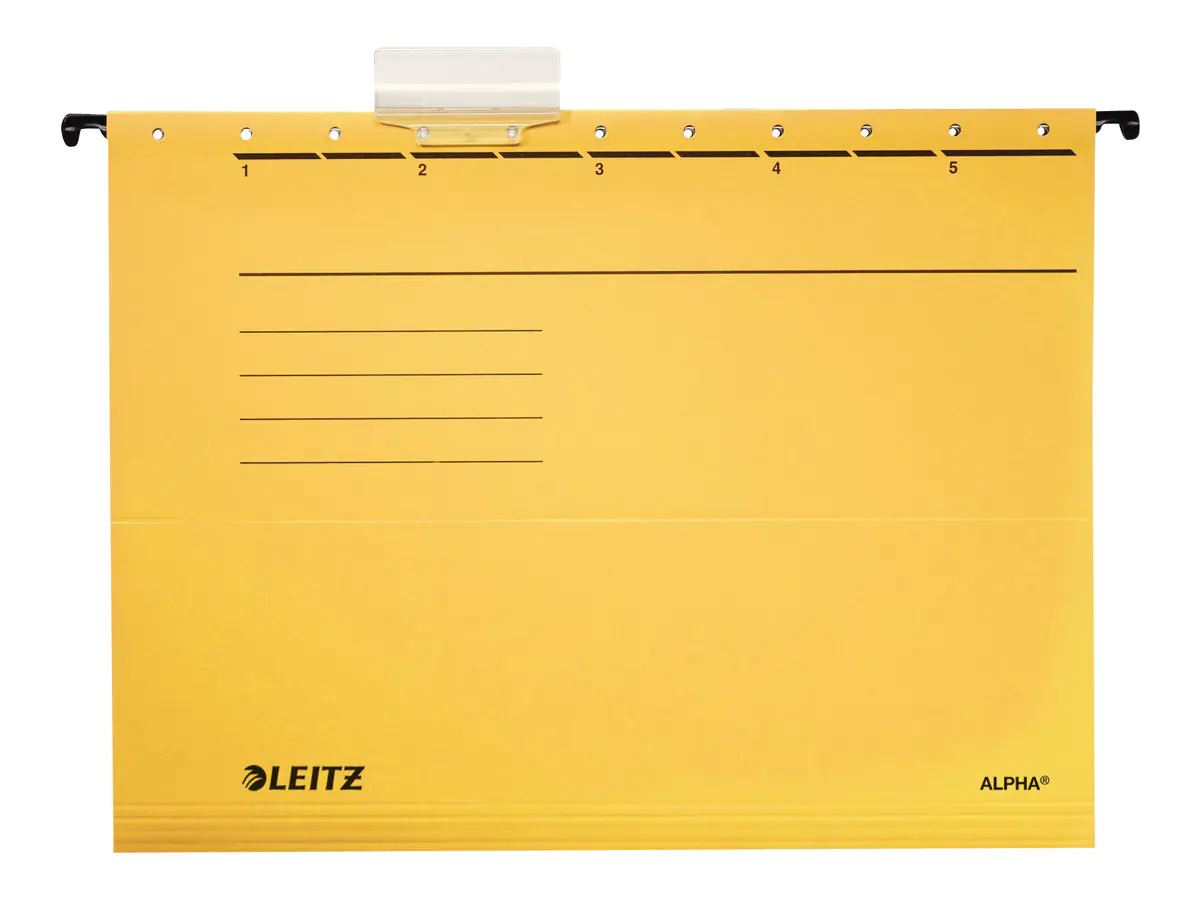 Leitz Hängemappe 19853015 gelb 5 St./Pack.