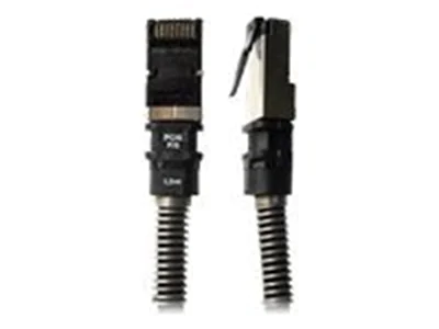 PatchSee PCI6Patch - Patch-Kabel - RJ-45 (M) zu RJ-45 (M) - 91 cm - UTP - CAT 6a - geschirmt - Schwarz