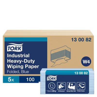 Tork Industrie-Papierwischtücher 130082 extra-stark 5 x 100 St./Pack Tork Industrie-Papierwischtücher 130082 extra-stark 5 x 100 St./Pack