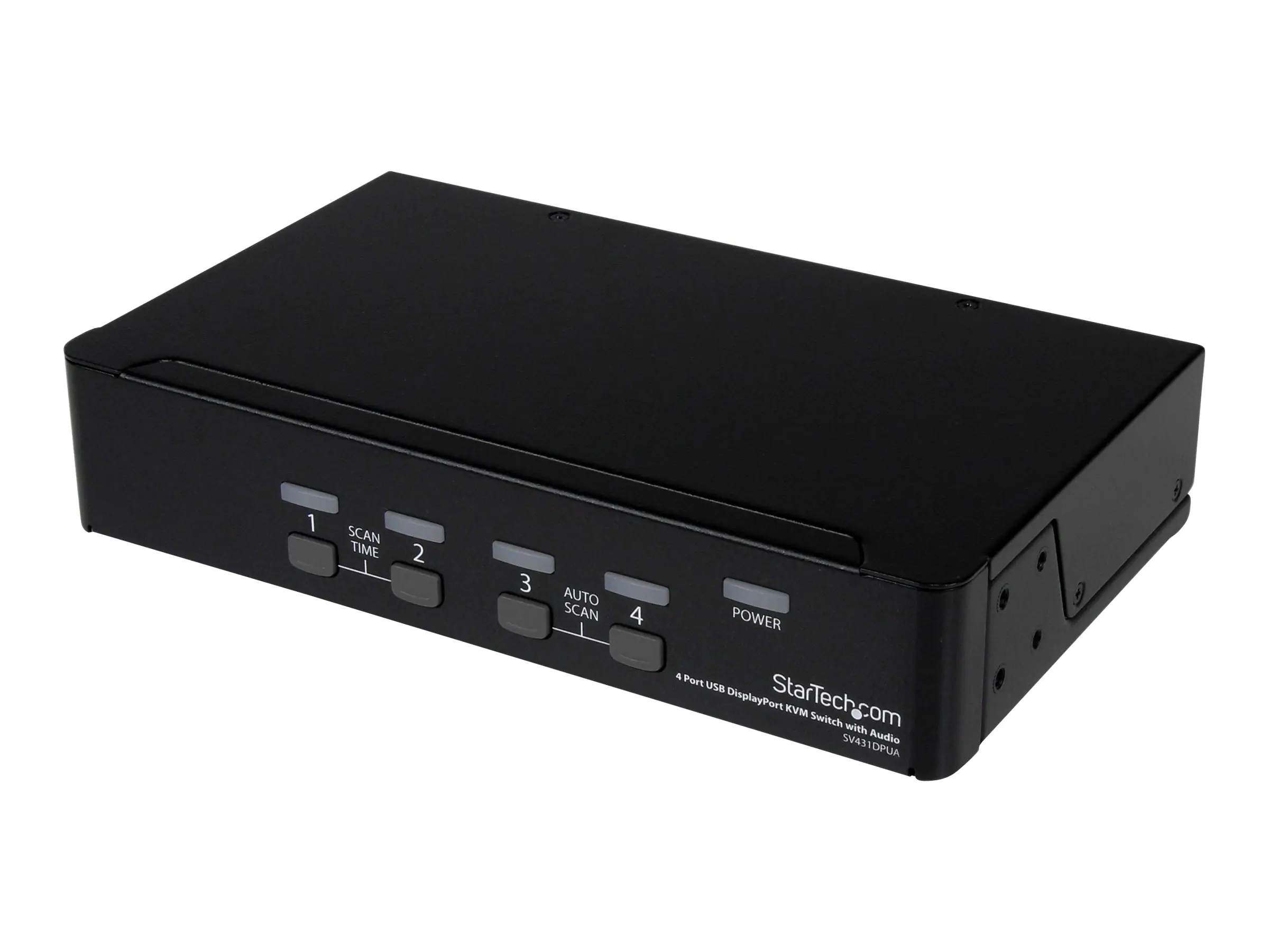 StarTech 4 Port DisplayPort USB KVM Switch mit Audio - DisplayPort Desktop KVM Umschalter mit USB Hub - 4xUSB Buchse 4xDP Buchse - KVM-/Audio-/USB-Switch - 4 x KVM/Audio/USB - 1 lokaler Benutzer - Desktop - für P/N: DP4N1USB6, IM12D1500P, SV431RACK, SVA12