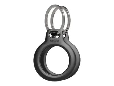 Belkin - Tasche für Airtag - Schwarz (Packung mit 2) - für Apple AirTag