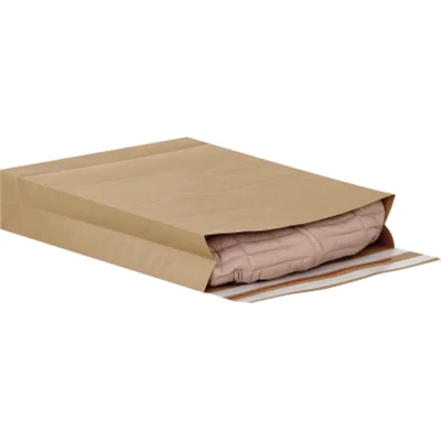 e-Green Faltentasche 250 x 350 mm (B x H) ohne Fenster 120g/m² mit Haftklebung Kraftpapier braun 250 St./Pack.