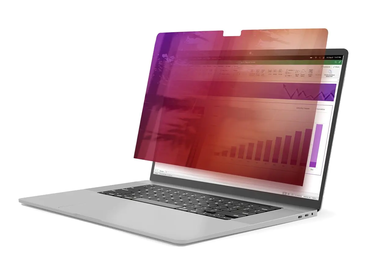 StarTech 14-inch MacBook Pro 21/23 Privacy Screen, Gold Filter w/Enhanced Privacy, Computer Security Shield, Double-Sided Screen Protector, +/- 30 Deg. - Blickschutzfilter für Notebook (horizontal) - entfernbar - klebend - 35.6 cm (14") - Gold, Schwarz - StarTech 14-inch MacBook Pro 21/23 Privacy Screen, Gold Filter w/Enhanced Privacy, Computer Security Shield, Double-Sided Screen Protector, +/- 30 Deg. - Blickschutzfilter für Notebook (horizontal) - entfernbar - klebend - 35.6 cm (14") - Gold, Schwarz -