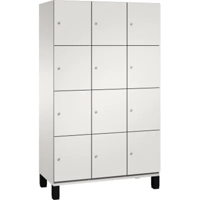 C+P Fächerschrank 4510332S10017 Füße 12Fächer B1200mm lgr/lgr C+P Fächerschrank 4510332S10017 Füße 12Fächer B1200mm lgr/lgr