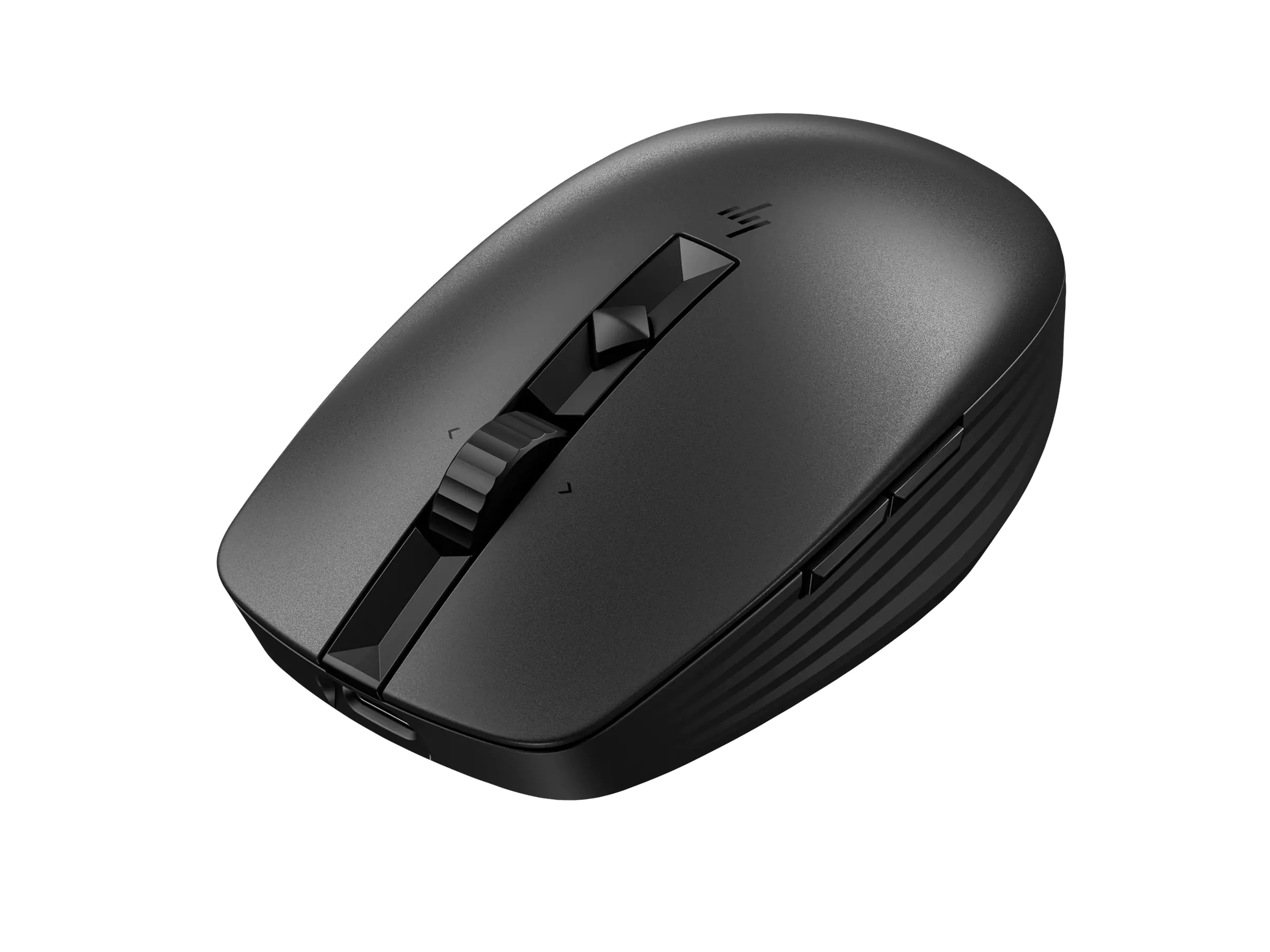 HP 710 - Maus - wiederaufladbar - 7 Tasten - kabellos - Bluetooth 5.3, 2.4 GHz - kabelloser Empfänger (USB) 6E6F2AA#ABB