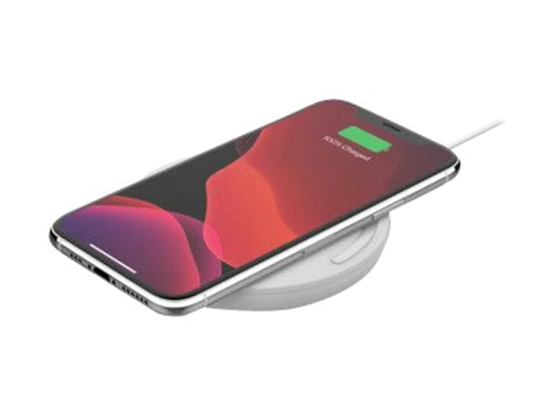 Belkin BoostCharge - Induktive Ladematte + AC-Netzteil - 10 Watt - weiß