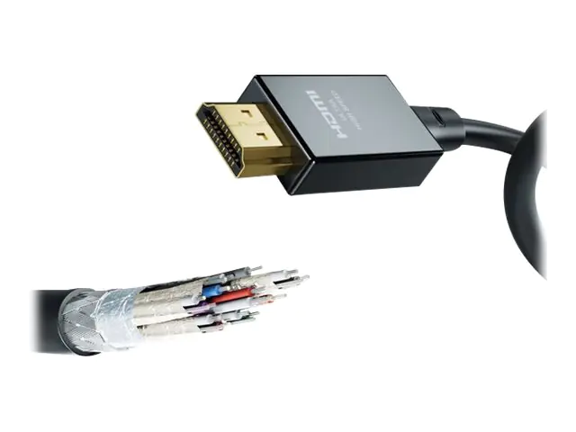 in-akustik Star - Ultra High Speed - HDMI-Kabel mit Ethernet - HDMI männlich zu HDMI männlich - 1.5 m - Dreifachisolierung - Schwarz - 10K120Hz (10240x4320) 00324615