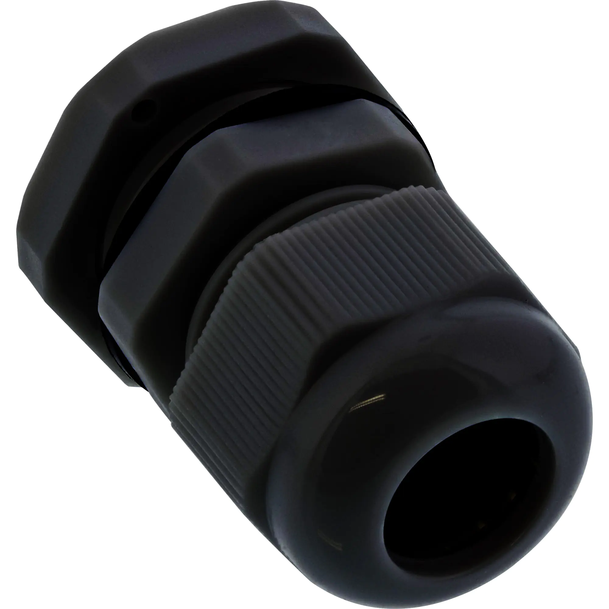 InLine Kabeldurchführung PG 13.5 Nylon IP68 6-12mm - schwarz - 10 Stück