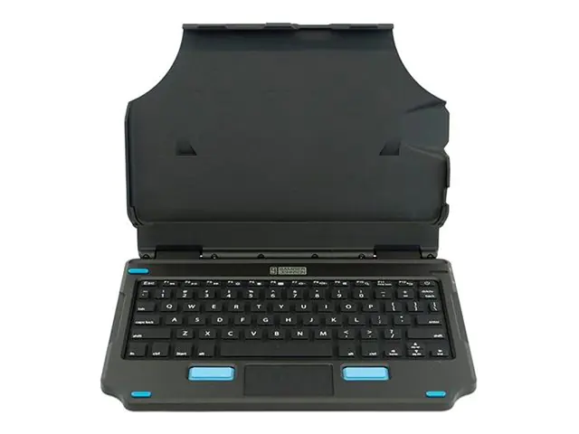 Gamber-Johnson - Tastatur- und Touchpad-Set - Robust - kabellos - USB, POGO pin, USB-C - QWERTY - GB