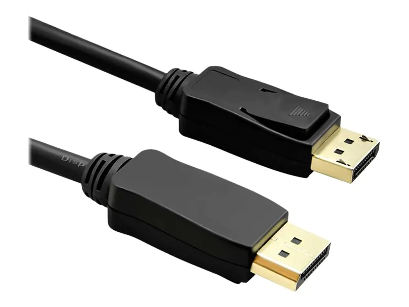 VALUE - DisplayPort-Kabel - DisplayPort (M) zu DisplayPort (M) - DisplayPort 1.4 - 2 m - Schwarz VALUE - DisplayPort-Kabel - DisplayPort (M) zu DisplayPort (M) - DisplayPort 1.4 - 2 m - Schwarz