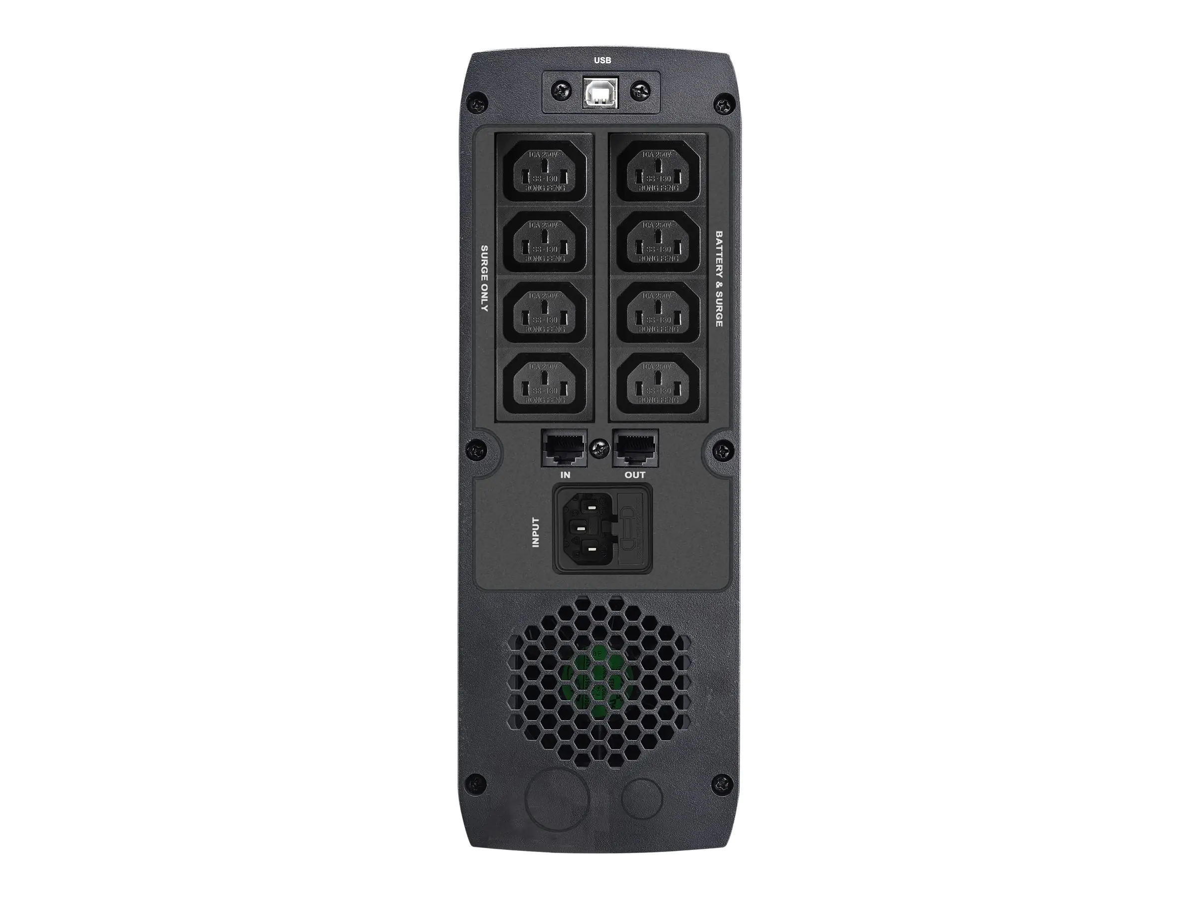 PowerWalker VI 1500 GXB IEC - USV - Wechselstrom 162 - 290 V - 900 Watt - 1500 VA - 9 Ah - USB - Ausgangsanschlüsse: 8