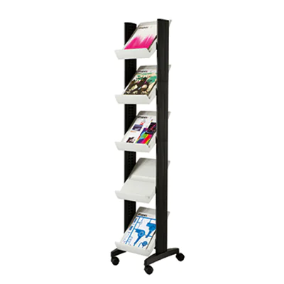 Paperflow Prospektständer Corner 259N.02 5Fächer grau Paperflow Prospektständer Corner 259N.02 5Fächer grau