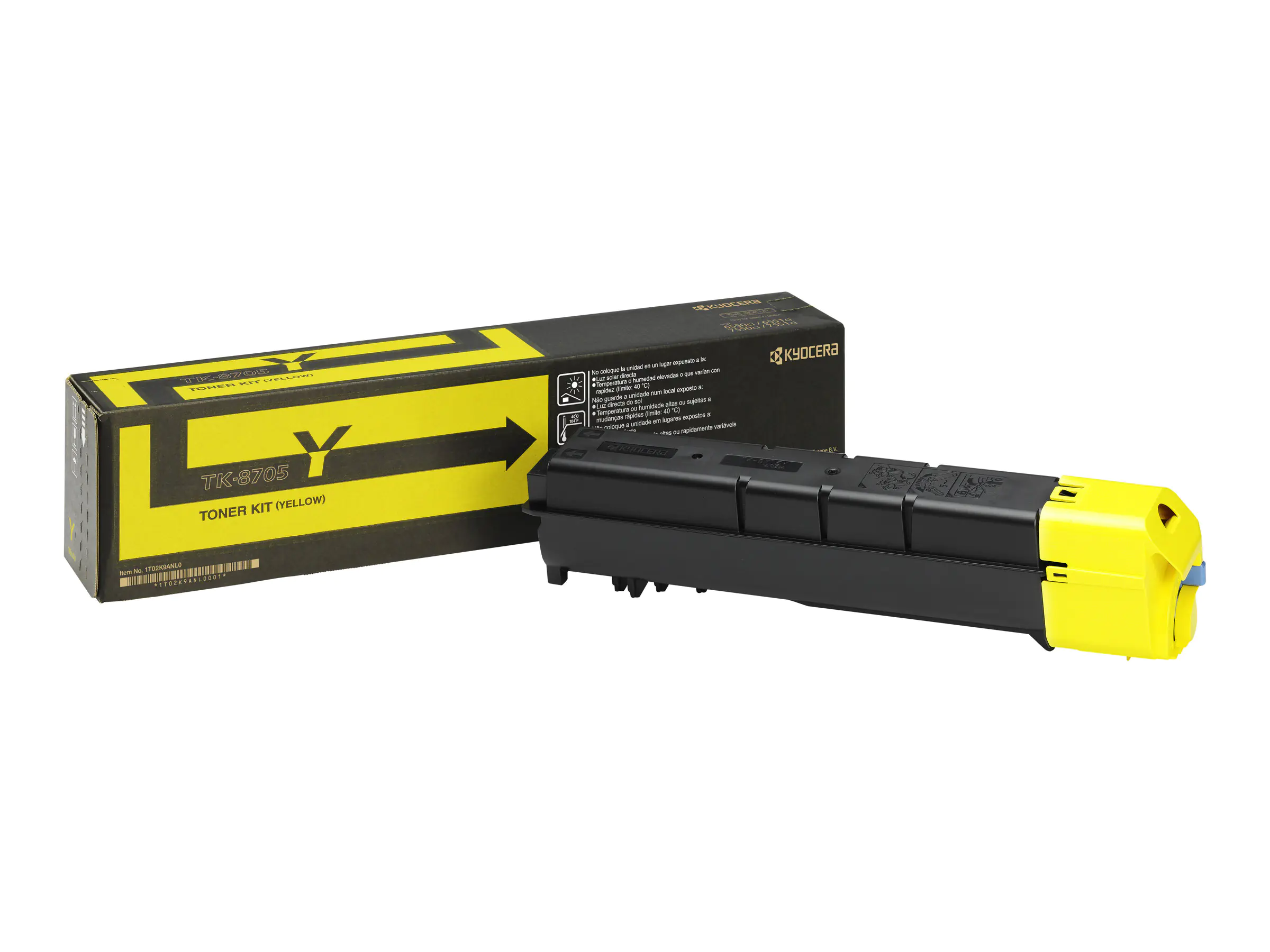 Kyocera TK 8705Y - Gelb - Original - Tonerpatrone - für TASKalfa 6550ci, 7550ci, 7551ci