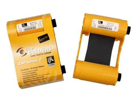 Zebra TrueColours ix Series Monochrome - Schwarz - Farbband - für ZXP Series 3, 3 QuikCard ID Solution
