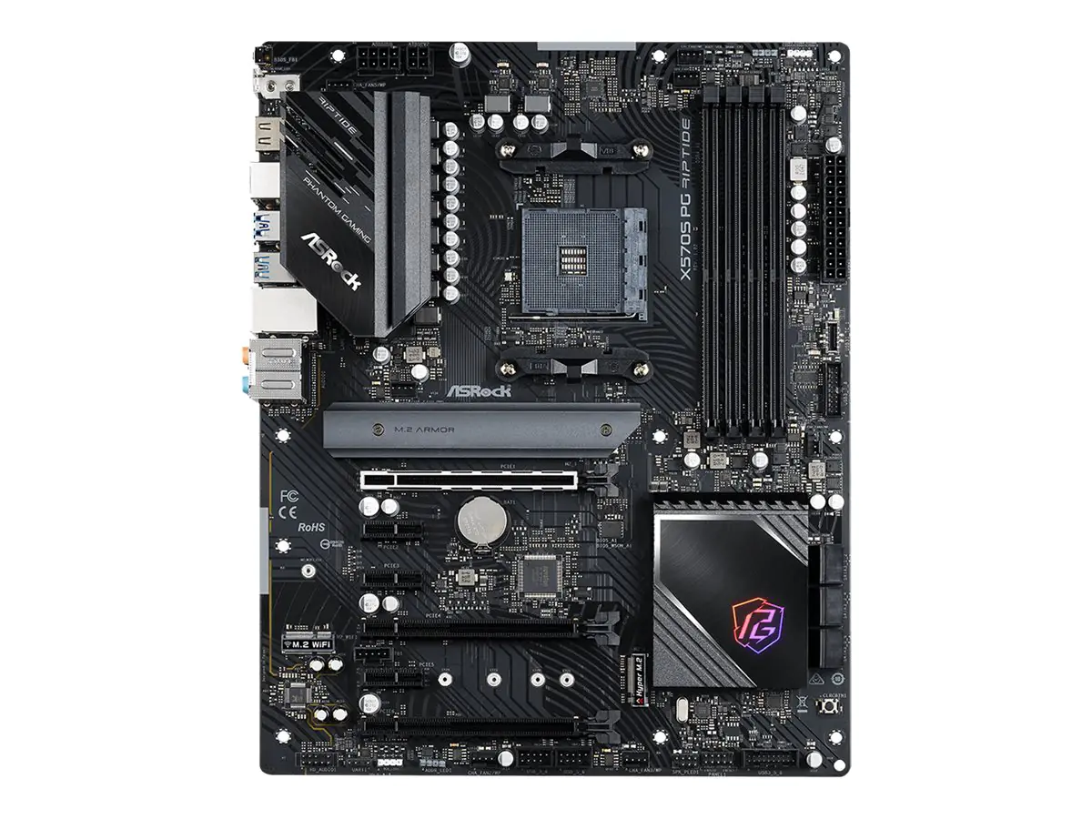 ASRock Z790 PG Lightning - Motherboard - ATX - LGA1700 Sockel - Z790 Chipsatz - USB-C 3.2 Gen 2x2, USB 3.2 Gen 2, USB 3.2 Gen 1, USB-C 3.2 Gen 1 - 2.5 Gigabit LAN - Onboard-Grafik (CPU erforderlich) 90-MXBKA0-A0UAYZ